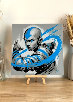 Tableau décoratif 3D - Aang / Avatar, le dernier maître de l'air - 20x20cm - Hueforge - Fanart, marque: Safe Labo, état: Très bon état, 13,00 €, 14,35 € Protection acheteurs (Pro) incluse