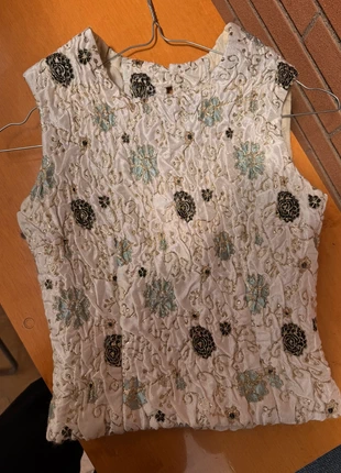 Top sartoriale elegante anni ‘50 bottoni sul retro, merk: Vintage Dressing, staat: Heel goed, maat: XS / 34 / 6, € 75,00, € 79,45 inclusief Kopersbescherming