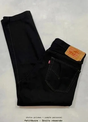 Jean Levi’s 501 y2k Noir Femme Loose style Large Pant Dark Denim - Taille L w32 /590R, marca: Levi's, estado: Muito bom, tamanho: L / 40 / 12, €31.90, €34.20 inclui Proteção do Comprador Pro