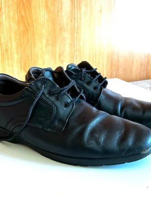 Stringate Paguro Uomo/Unisex in Vera Pelle Nera - Look Classico/Vintage, brand: Vera Pelle, condizioni: Buone, taglia: 42, €3.00, €3.85 include la Protezione acquisti