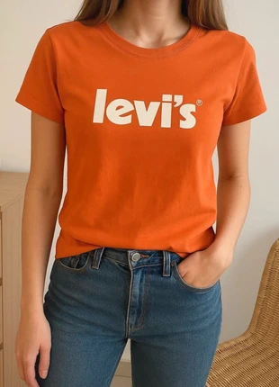 Teeshirt orange Lévis taille XXS, marca: Levi's, estado: Nuevo sin etiquetas, tamaño: XXS / 32 / 4, 5,00 €, 5,95 € Protección al comprador incluida