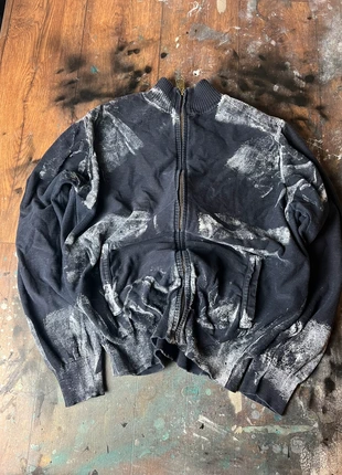 Sweater zipped-up Opium y2k style emocore jaded, marque: Opium, état: Bon état, taille: XS / 34 / 6, 27,00 €, 29,05 € Protection acheteurs incluse