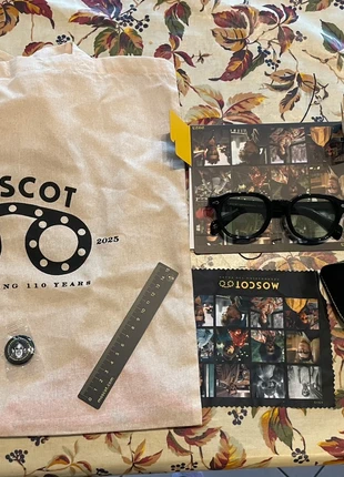 Moscot Dolt Nero lenti verde chiaro, marque: Moscot, état: Neuf avec étiquette, 270,00 €, 284,20 € Protection acheteurs incluse