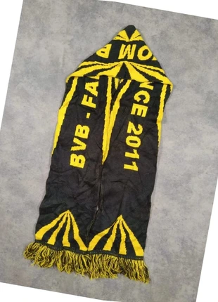 Écharpe noire et jaune Borussia Dortmund BVB – Fanclub Bornsen vom Burgenland 2011 football, marke: Vintage Dressing, zustand: Sehr gut, 14,90 €, 16,35 € inklusive Vinted-Käuferschutz