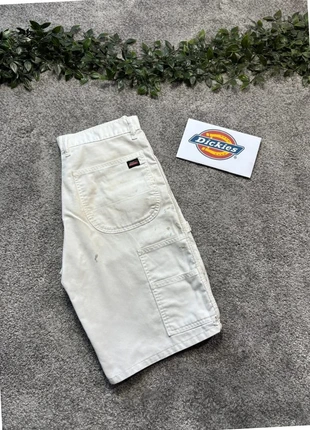 Short Dickies blanc taches peinture, cargo workwear, W32 (FR 42), marque: Dickies, état: Bon état, taille: W32 | FR 42, 6,95 €, 8,00 € Protection acheteurs incluse