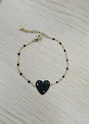 Bracelet cœur acier inoxydable, brand: Bellissima, condition: Very good, €6.00, €7.00 includes Buyer Protection Pro