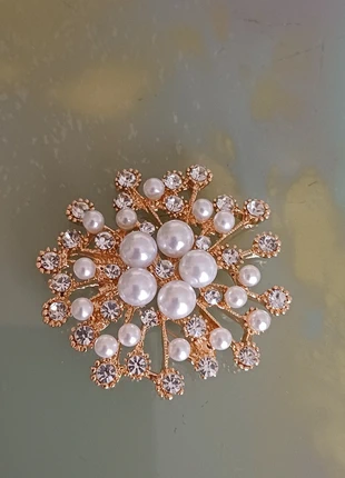 Spilla con brillantini, marque: Vintage Chic, état: Neuf sans étiquette, 6,90 €, 7,95 € Protection acheteurs incluse