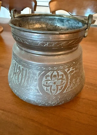 Antique copper cauldron or bucket / Chaudron en cu, zustand: Sehr gut, 50,00 €, 53,20 € inklusive Vinted-Käuferschutz