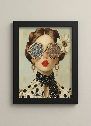 Canvas poster 30x40cm, merk: NO LABEL, staat: Heel goed, € 20,00, € 21,70 inclusief Kopersbescherming