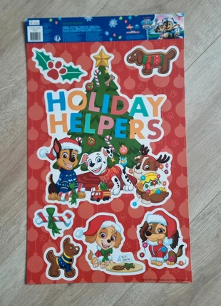 Paw Patrol – Holiday Helpers raamstickers 🎄, merk: Paw Patrol, staat: Heel goed, € 2,50, € 3,33 inclusief Kopersbescherming