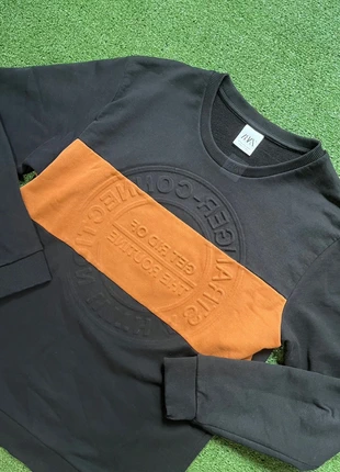 Sudadera Zara Marrón y Negra Talla M • Nueva sin etiqueta • Estilo moderno y urbano, brand: Zara, condizioni: Nuovo senza cartellino, taglia: M, €13.95, €15.35 include la Protezione acquisti