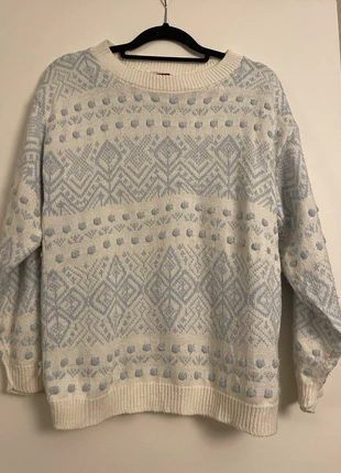 Pull vintage à motif, marca: Vintage Dressing, estado: Bom, tamanho: S / 36 / 8, €5.00, €5.95 inclui Proteção do Comprador