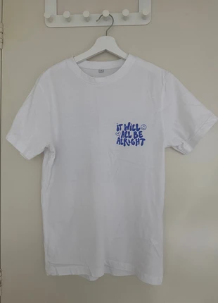 another cotton lab white t-shirt with blue print in S, marque: Another Cotton Lab, état: Très bon état, taille: S, 15,00 €, 16,45 € Protection acheteurs incluse