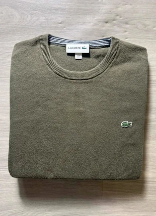 Sweat Lacoste col rond / vert logo brodé / Taille S, marque: Lacoste, état: Très bon état, taille: S, 25,00 €, 26,95 € Protection acheteurs incluse