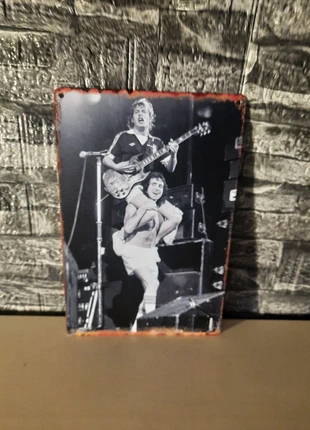 Cadre de décoration Mural Bon Scott/Angus Young, brand: AC/DC, condition: Like new, €6.00, €7.00 includes Buyer Protection
