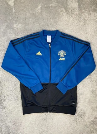 Veste Adidas Manchester United Vintage Logo brodé / Taille M Homme / Couleur Bleu - Noir, brand: adidas, condition: Very good, size: M, €24.90, €26.85 includes Buyer Protection