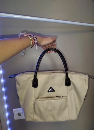 Sac a main crème, marque: Hexagona, état: Neuf sans étiquette, 20,00 €, 21,70 € Protection acheteurs incluse