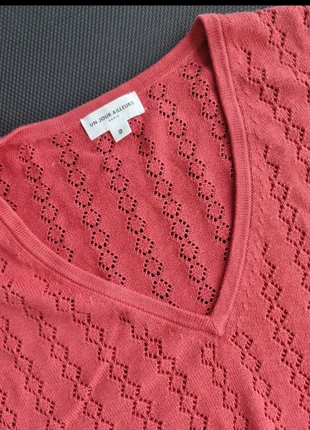 Pull ajouré rose / corail, marke: Monoprix, zustand: Sehr gut, größe: M / 38 / 10, 20,00 €, 21,70 € inklusive Vinted-Käuferschutz