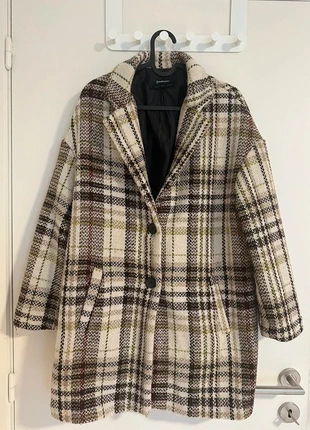 Geruite mantel Stradivarius – maat S, marque: Stradivarius, état: Très bon état, taille: S / 36 / 8, 8,00 €, 9,10 € Protection acheteurs incluse