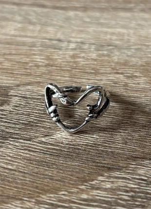 Bague design en acier inoxydable, marque: y2k, état: Neuf sans étiquette, taille: Ajustable, 9,90 €, 11,10 € Protection acheteurs (Pro) incluse