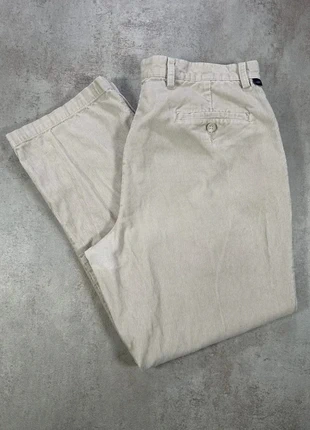 Pantalon En Velours Côtelé / Corduroy dockers beige cotelé ample coton taille 44, brand: Vintage Dressing, condizioni: Ottime, taglia: XXL / IT 48 / EU 44, €10.00, €11.20 include la Protezione acquisti Pro