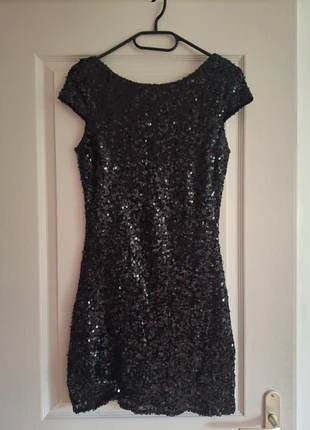 Robe a sequin noir, brand: Jennyfer, condizioni: Ottime, taglia: M / IT 42 / EU 38, €7.00, €8.05 include la Protezione acquisti