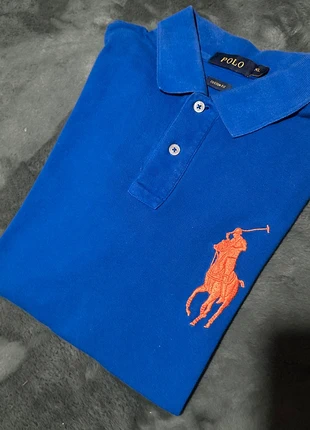 Polo Ralph Lauren Big Pony bleu XL – Custom Fit, marca: Ralph Lauren, estado: Bueno, tamaño: XL, 17,00 €, 18,55 € Protección al comprador incluida