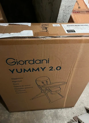 Seggiolone Giordani Yummy 2.0, marque: Giordani, état: Neuf avec étiquette, 54,00 €, 57,40 € Protection acheteurs incluse