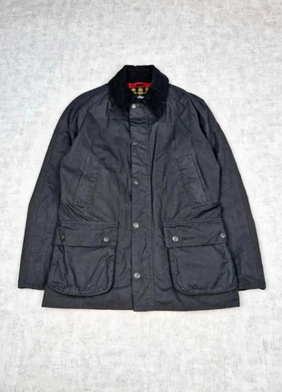 Wax Jacket Barbour Ashby Noir Veste Coton Ciré Toile Huilé, marke: Barbour, zustand: Sehr gut, größe: S, 224,90 €, 236,85 € beinhaltet Vinted-Käuferschutz Pro