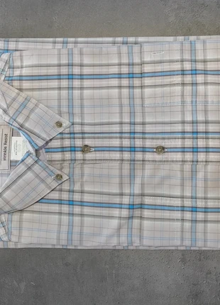 Chemise enfant Wrangler grise et bleu motifs – Taille XXL, brand: Wrangler, condizioni: Ottime, taglia: XXL, €1.00, €1.75 include la Protezione acquisti