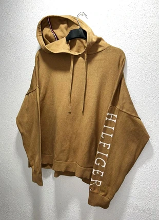 Tommy Hilfiger Graphic Hoodie Sweater | Embroidered Logo | Oversize, marque: Tommy Hilfiger, état: Très bon état, taille: XL / 42 / 14, 18,95 €, 20,60 € Protection acheteurs incluse