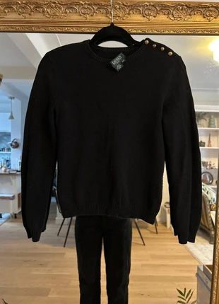 Pull noir Ralph Lauren, marque: Ralph Lauren, état: Très bon état, taille: S / 36 / 8, 15,00 €, 16,45 € Protection acheteurs incluse