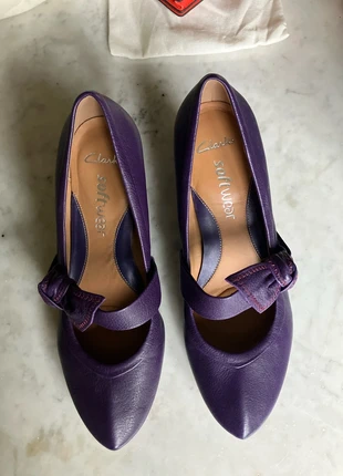 Chaussures cuir CLARKS azure, marca: Clarks, estado: Muito bom, tamanho: 38, €35.00, €37.45 inclui Proteção do Comprador
