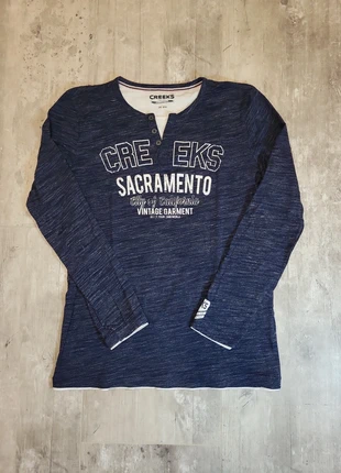 T-shirt manches longues Creeks - Taille 16ans, brand: Creeks, condition: Very good, size: 16 years / 176 cm, €2.00, €2.80 includes Buyer Protection Pro