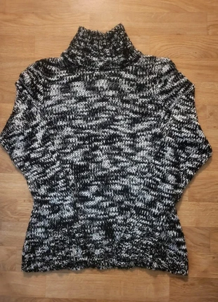 Pull col roulé blanc & noir C&A taille S, marque: C&A, état: Très bon état, taille: S / 36 / 8, 5,00 €, 5,95 € Protection acheteurs incluse