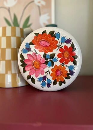 Vintage koektrommel, merk: geen merk, staat: Goed, € 12,50, € 13,83 inclusief Kopersbescherming