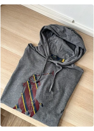 Pull fin gris à motif Ralph Lauren taille M, brand: Ralph Lauren, condition: Very good, size: M, €39.00, €41.65 includes Buyer Protection