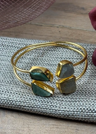 Superbe manchette multi pierres, état: Très bon état, 15,00 €, 16,45 € Protection acheteurs (Pro) incluse