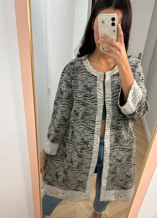 Veste / Gilet / Cardigan oversize, marque: Ba&sh, état: Très bon état, taille: L / 40 / 12, 60,00 €, 63,70 € Protection acheteurs (Pro) incluse