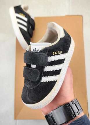 Baskets Sneackers Adidas Originals Gazelle Enfants << Black White >> Taille 22, brand: adidas, condition: Very good, size: 22, €35.00, €37.45 includes Buyer Protection Pro