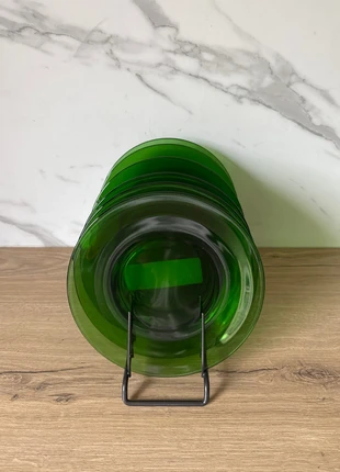 Assiettes verte fumée, marque: Véréco, état: Très bon état, 14,00 €, 15,40 € Protection acheteurs (Pro) incluse
