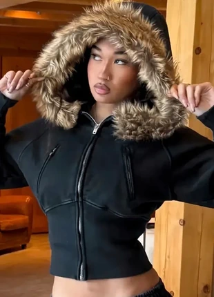 Sweat à capuche taille S vintage streetwear Y2K, marque: y2k, état: Très bon état, taille: S / 36 / 8, 60,00 €, 63,70 € Protection acheteurs incluse