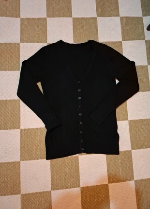 Cardigan negro fino, marque: Local, état: Très bon état, taille: M / 38 / 10, 4,00 €, 4,90 € Protection acheteurs incluse