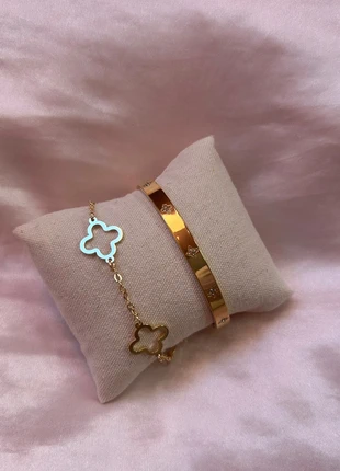 Lot de 2 bracelets, marke: Boutique indépendante, zustand: Neu, mit Etikett, 14,00 €, 15,40 € beinhaltet Vinted-Käuferschutz Pro