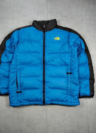 Doudoune - Bleu et Noir - Logo Brodé jaune - TNF - The North Face - Taille M, marke: The North Face, zustand: Sehr gut, größe: M, 60,00 €, 63,70 € inklusive Vinted-Käuferschutz