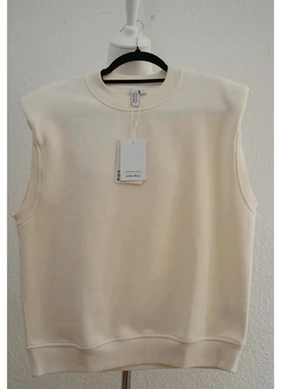 Joli Sweat Femme En Coton 100% Sans Manches & Other Stories- Blanc T36, brand: & Other Stories, condition: New with tags, size: S / 36 / 8, €25.00, €26.95 includes Buyer Protection