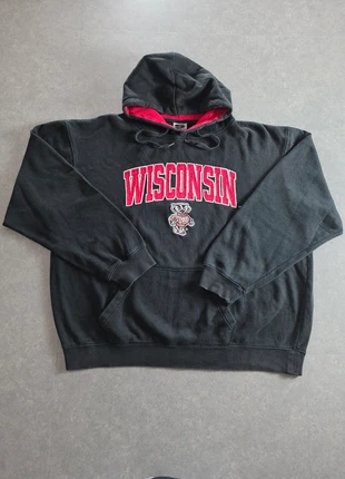 Felpa Hoodie Wisconsin Badgers Stadium Athletics XXL Nero Embroidered College USA, marke: stadium athletic, zustand: Sehr gut, größe: XXL, 24,00 €, 25,90 € inklusive Vinted-Käuferschutz