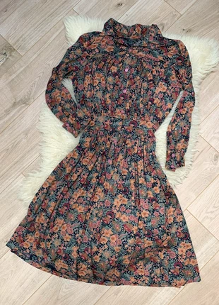 Belle robe midi vintage motif automnal, état: Très bon état, taille: M / 38 / 10, 14,00 €, 15,40 € Protection acheteurs incluse