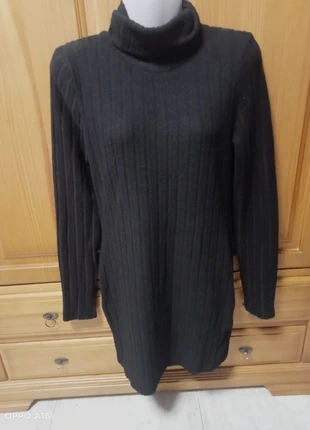 Vestido corto canalé suave 🖤, marca: Boutique Italiana, estado: Muy bueno, tamaño: L / 40 / 12, 6,00 €, 7,00 € Protección al comprador incluida