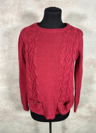 Pull Maille Torsadée Cable Knit Vintage Laura Scott rose douillet taille M, marca: Vintage Dressing, estado: Muito bom, tamanho: M / 38 / 10, €15.00, €16.45 inclui Proteção do Comprador Pro